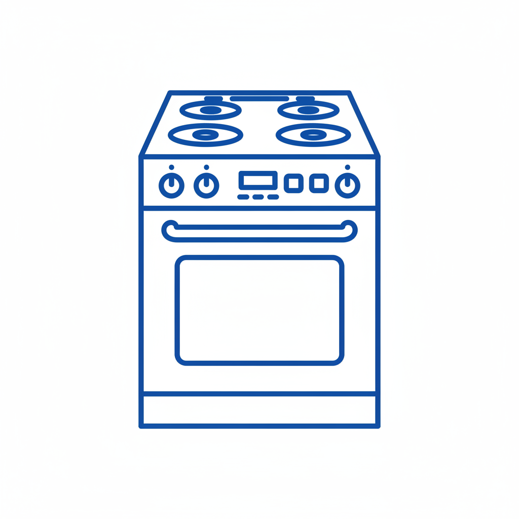 Electric range icon