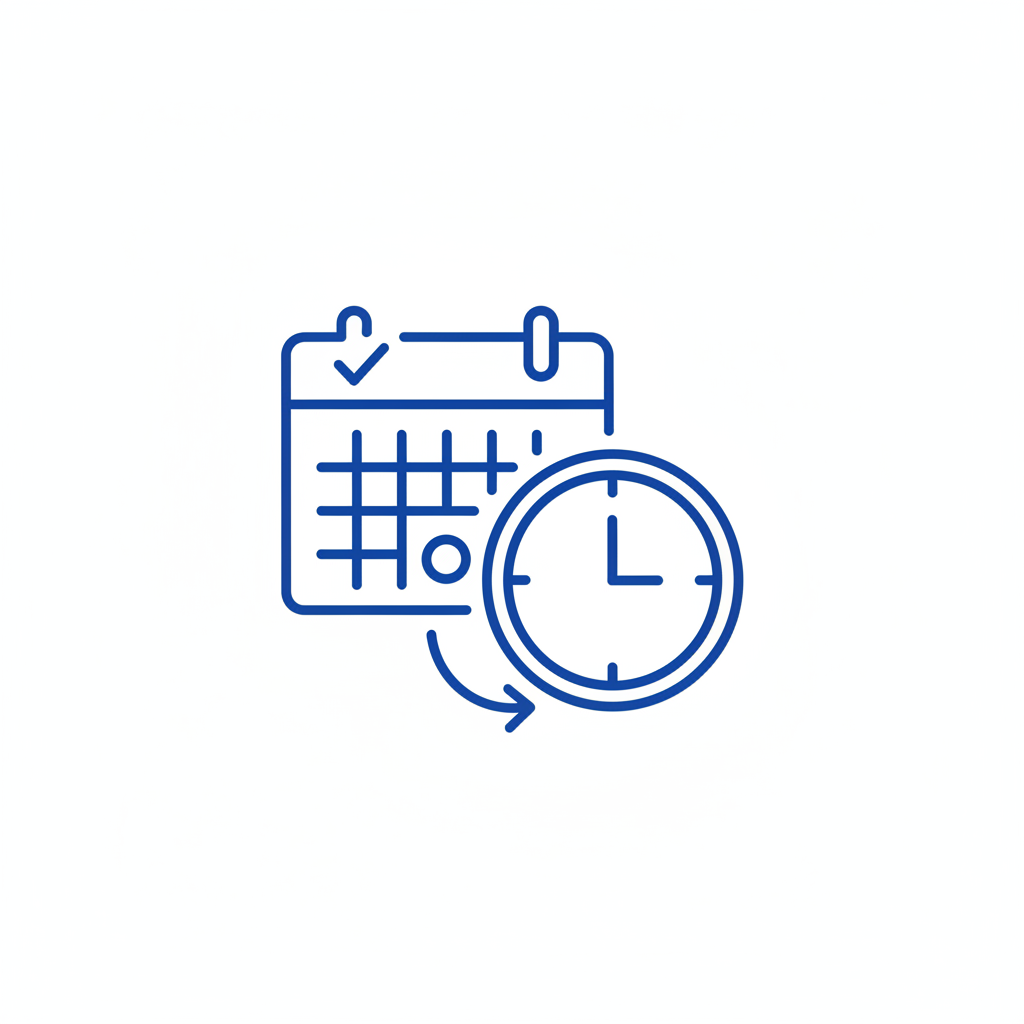 Scheduling icon